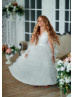 Ivory Tulle Flower Girl Dress Photoshoot Dress